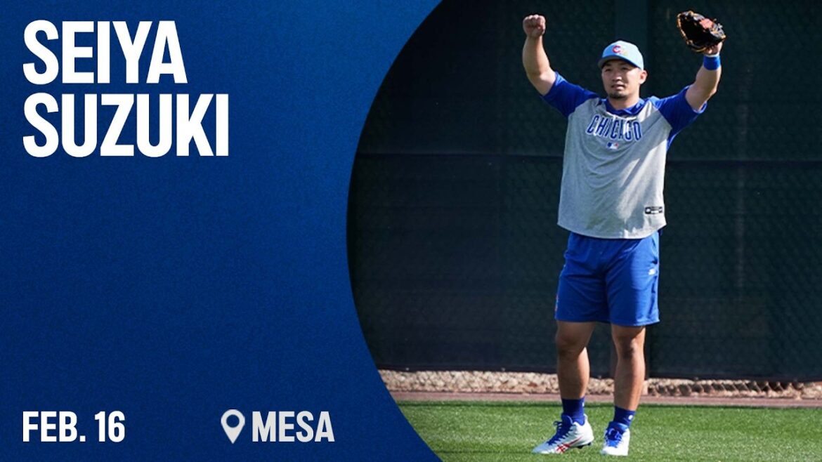 Le cogneur des Cubs Seiya Suzuki prêt à vivre l'expérience de la Classique mondiale de baseball avec l'équipe du Japon