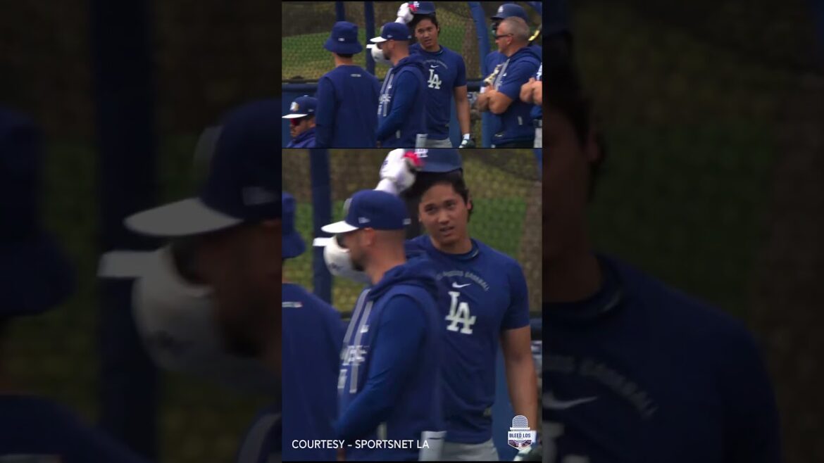 Shohei Ohtani contre Alex Vesia EPIC Live BP Battle ! 😱 (Biffure et réaction)