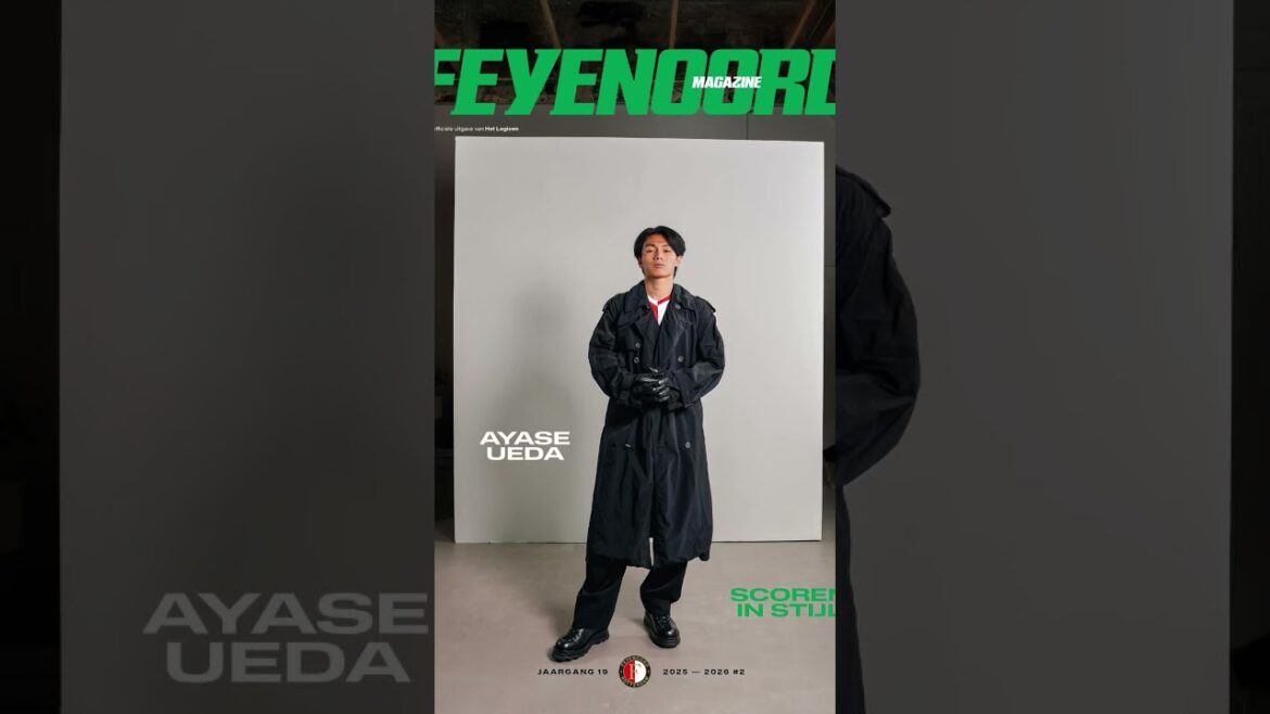La star de la couverture, Ayase Ueda. 😮‍💨🆕 Feyenoord Magazine arrive…