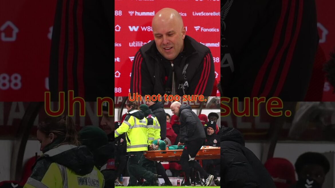 Slot répond au problème de blessure d’Endo Slot répond au problème de blessure d'Endo