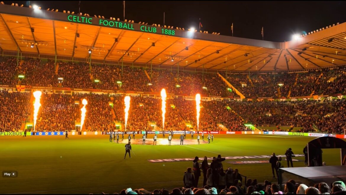 Manifestation des fans du Celtic / Vous ne marcherez jamais seul - CELTIC vs VFB STUTTGART