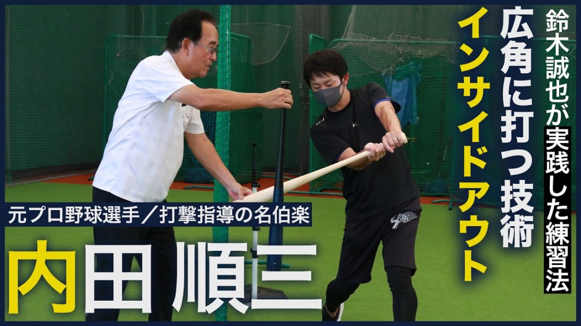 Seiya Suzuki s’entraîne à apprendre la technique de frappe grand angle « à l’envers » / Junzo Uchida Seiya Suzuki s'entraîne à apprendre la technique de frappe grand angle "à l'envers" / Junzo Uchida