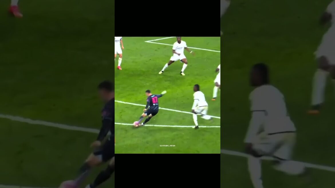 Objectif lisse de Phil Foden 💙🤍 | #shorts #pied