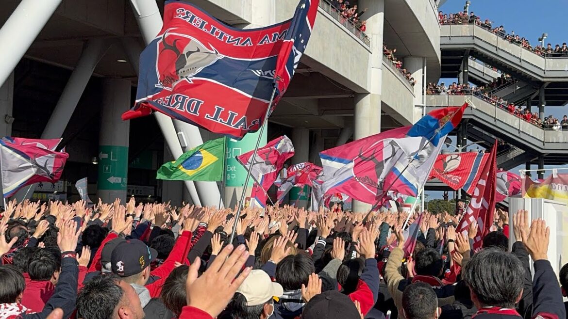 [Kashima Antlers]Réunion des supporters d'avant-match contre la Kashiwa J League