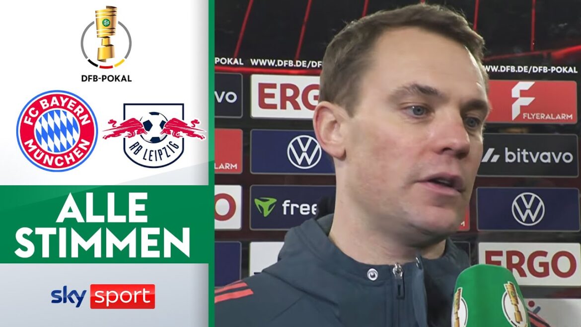 TOUS les entretiens d'après-match | FC Bayern Munich - RB Leipzig | Quarts de finale de la Coupe DFB
