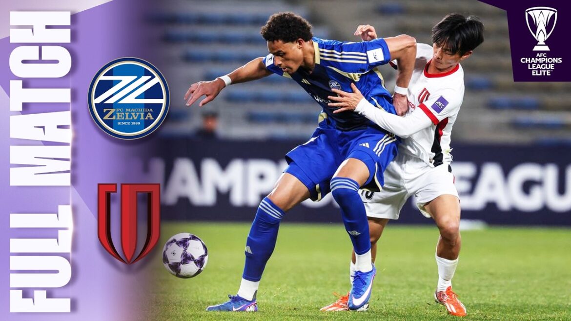 FC Machida Zelvia 🇯🇵 contre Chengdu Rongcheng 🇨🇳 | Match complet | Ligue des Champions AFC Élite™ 2025/26