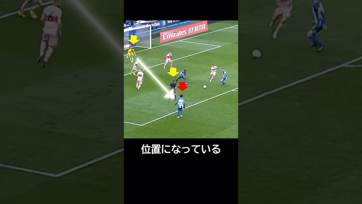 Il a utilisé l’arbitre ! ? Le jour où Kaoru Mitoma a utilisé une technique inattendue pour marquer un point à son équipe ! #football Il a utilisé l'arbitre ! ? Le jour où Kaoru Mitoma a utilisé une technique inattendue pour marquer un point à son équipe ! #football