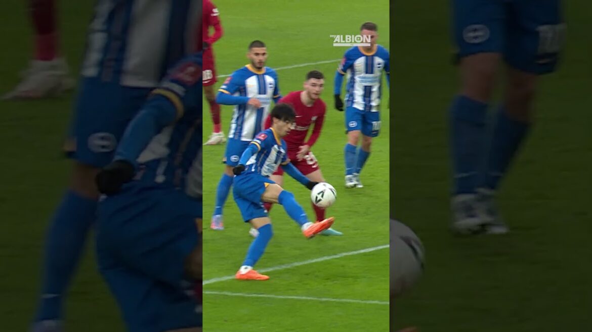 🪄 Mitoma Magic dans la FA Cup ! 🤩 #brightonandhovealbion #facup