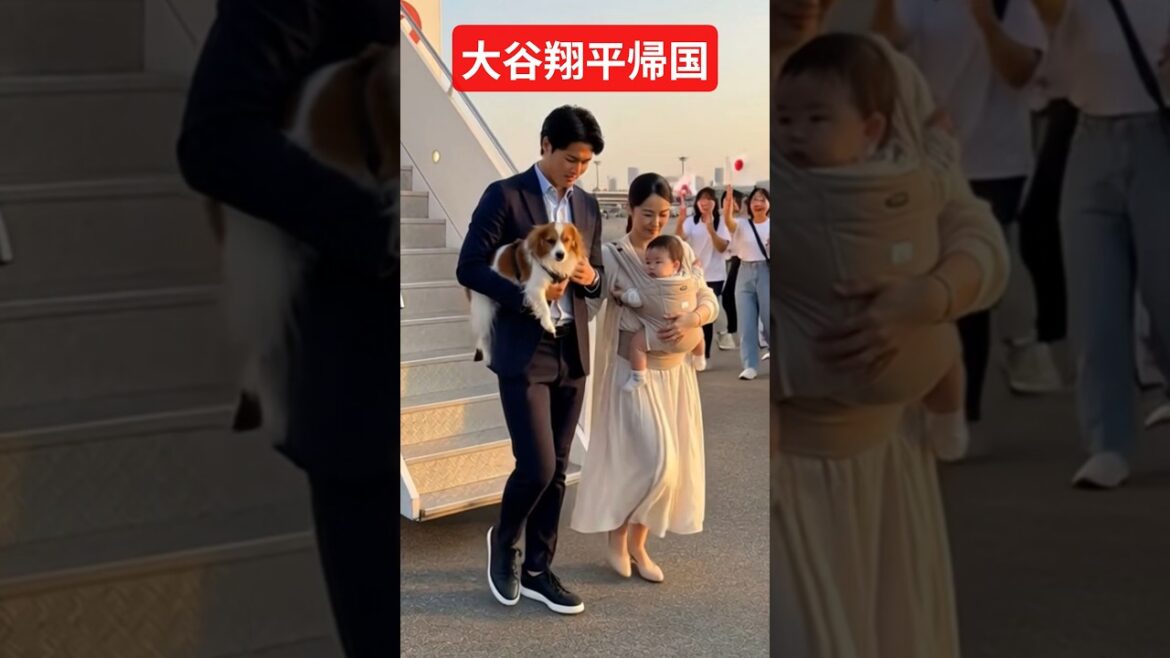 Shohei Otani et sa famille rentrent chez eux… arrivent à l’aéroport de Haneda à bord d’un avion affrété Shohei Otani et sa famille rentrent chez eux... arrivent à l'aéroport de Haneda à bord d'un avion affrété