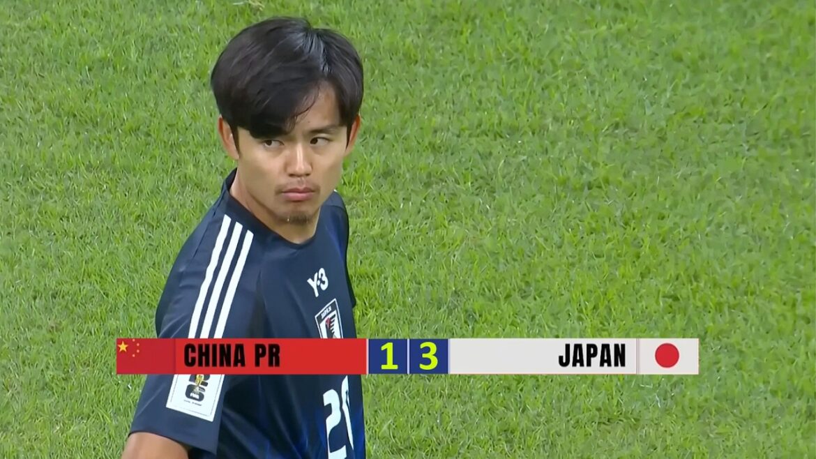 50 000 spectateurs se taisent... La Chine succombe face au Japon chez elle | Chine contre Japon | Coupe du monde 2026