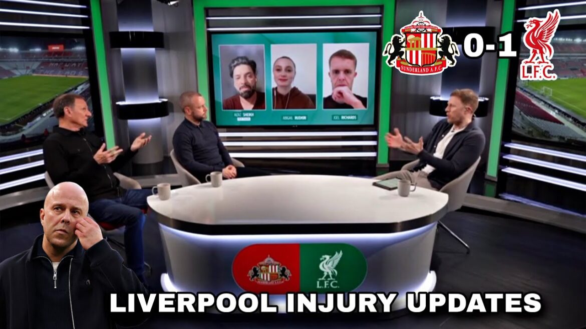 Crise des blessures : l’équipe de Liverpool lutte en profondeur contre des déclarations incroyables