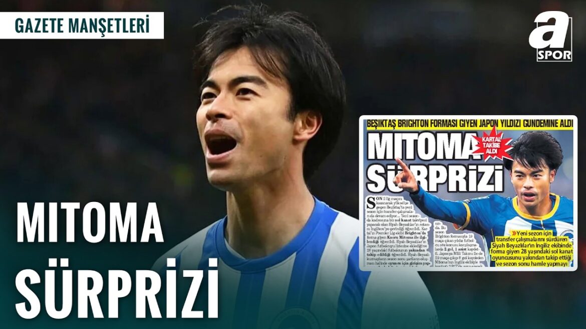 Ailier gauche japonais pour Beşiktaş : Kaoru Mitoma !