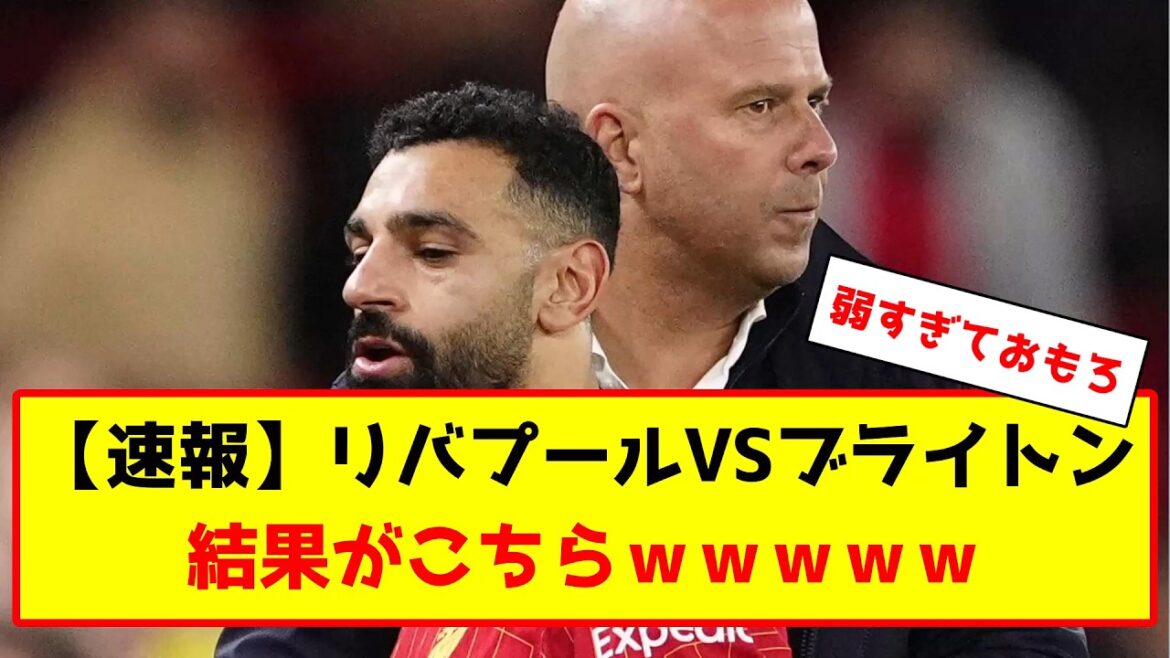 Les réactions aux résultats du match entre l’équipe nationale japonaise de football, Brighton de Kaoru Mitoma et Liverpool de Wataru Endo, sont ici #Soccer #SoccerCommentary Les réactions aux résultats du match entre l'équipe nationale japonaise de football, Brighton de Kaoru Mitoma et Liverpool de Wataru Endo, sont ici #Soccer #SoccerCommentary