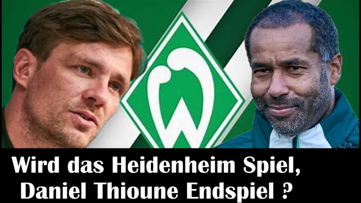 Le match d’Heidenheim sera-t-il la finale pour Daniel Thioune ? Le match d'Heidenheim sera-t-il la finale pour Daniel Thioune ?