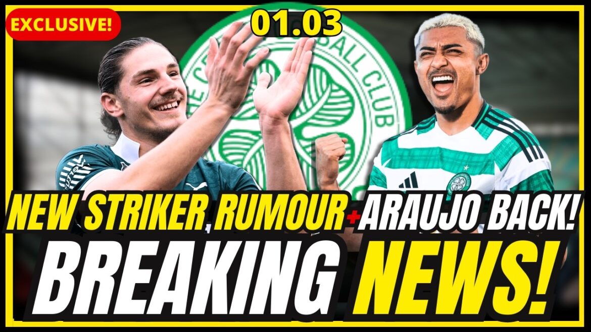⚠️ RUPTURE ! COURSE TOLAJ + RETOUR D'ARAUJO + SUTTON EXIGE MAEDA ! ACTUALITÉS DU CELTIQUE FC