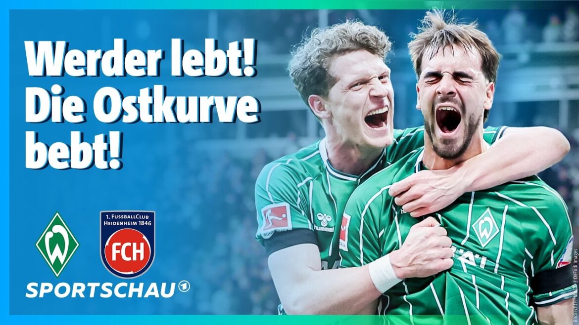 Werder Brême – 1. FC Heidenheim Faits saillants de la Bundesliga, 24e journée | Spectacle sportif de football
