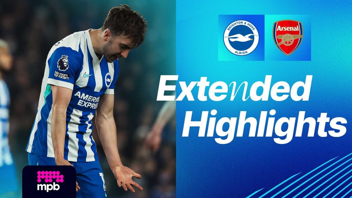 FAITS SAILLANTS ÉTENDU | Brighton contre Arsenal | Première Ligue
