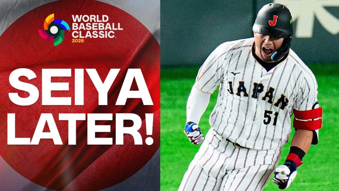 Seiya Suzuki se lance vers les clôtures ! (circuit de 2 points lors de la Classique mondiale de baseball 2026) 🇯🇵 | Faits saillants de Seiya Suzuki