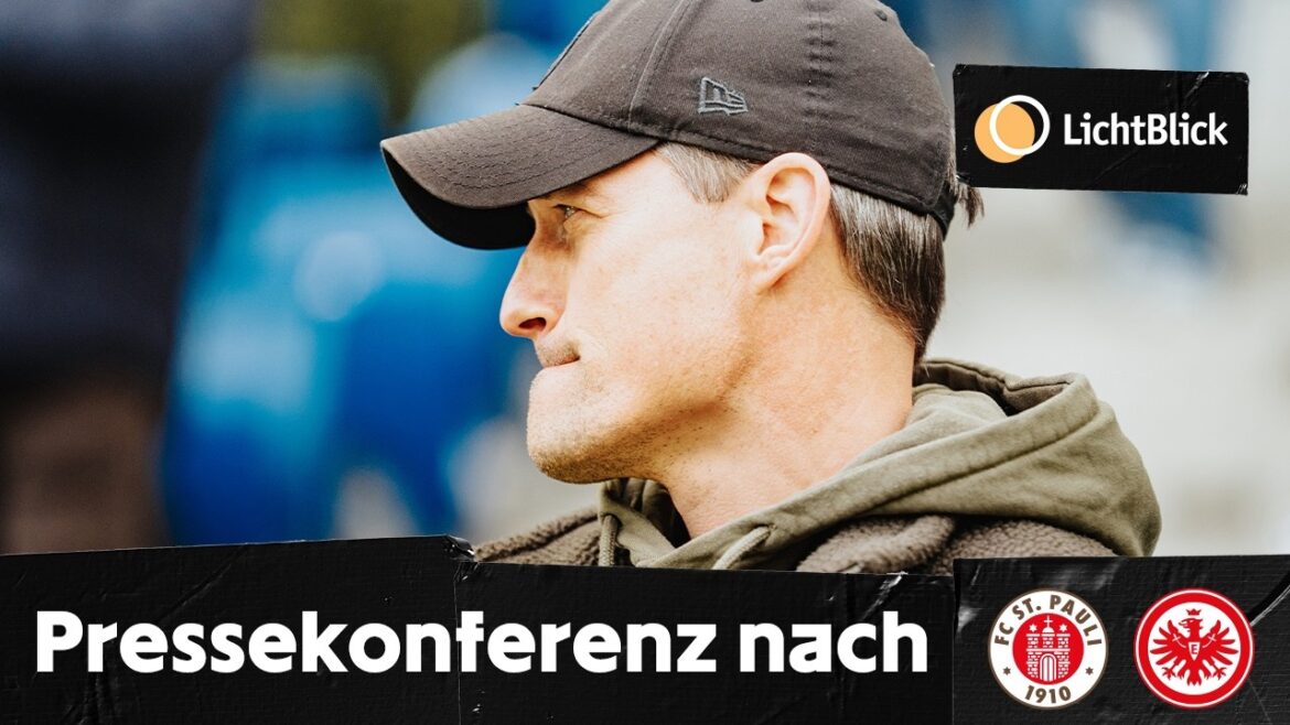 La conférence de presse après le match contre l'Eintracht Francfort