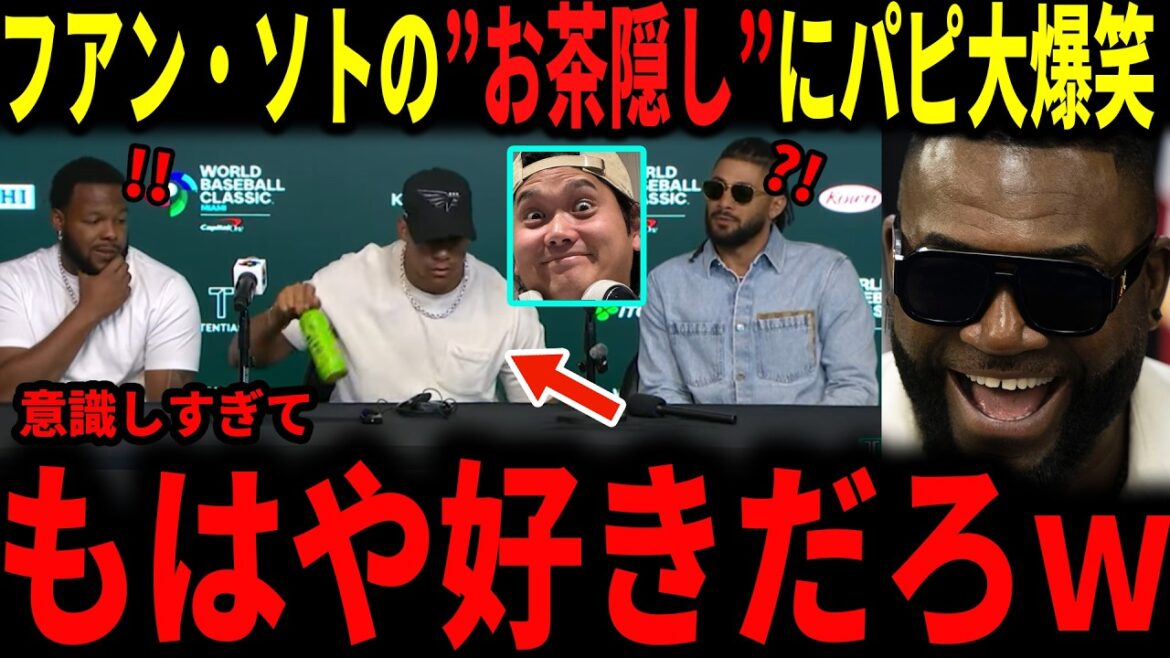 [Shohei Otani]David Ortiz éclate de rire du "thé caché" du représentant dominicain Juan Soto avec Otani en tête... La légende prédit également l'avenir du WBC