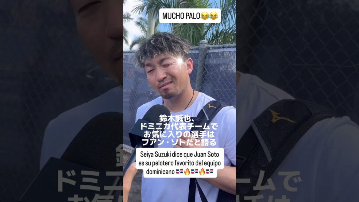 [Seiya Suzuki, quel est votre joueur préféré dans l'équipe nationale dominicaine ? ]#Seiya Suzuki #seiyasuzuki