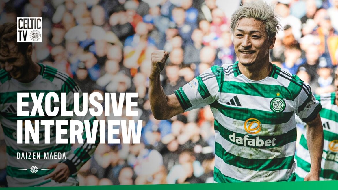 Interview exclusive : Daizen Maeda réfléchit à l'atteinte des 200 apparitions au #CelticFC (13/03/26)