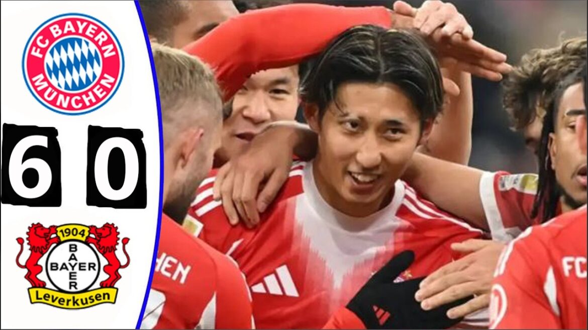 Hiroki Ito 2 buts ! Bayern Munich 6-0 Leverkusen ! Tous les objectifs et moments forts ! 14 mars 2026