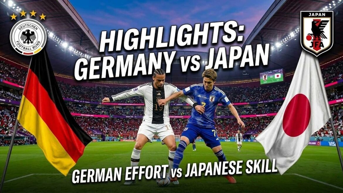 🔴 Faits saillants de l'Allemagne contre le Japon | L'incroyable retour de Blue Samurai