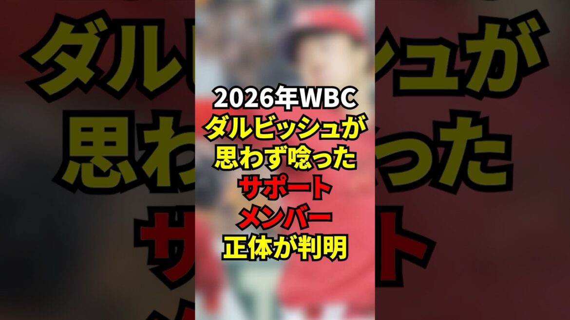 2026 WBC « Les membres de soutien sont vraiment incroyables » Quel est le talent unique des membres de soutien que Darvish a loué ?