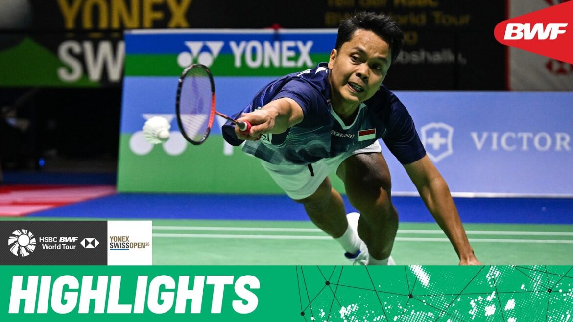 Yushi Tanaka contre Anthony Sinisuka Ginting | Des smashs puissants et une haute intensité