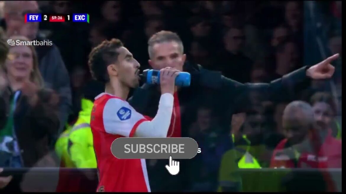 Kiyo Ueda a marqué deux buts contre Excelsior.