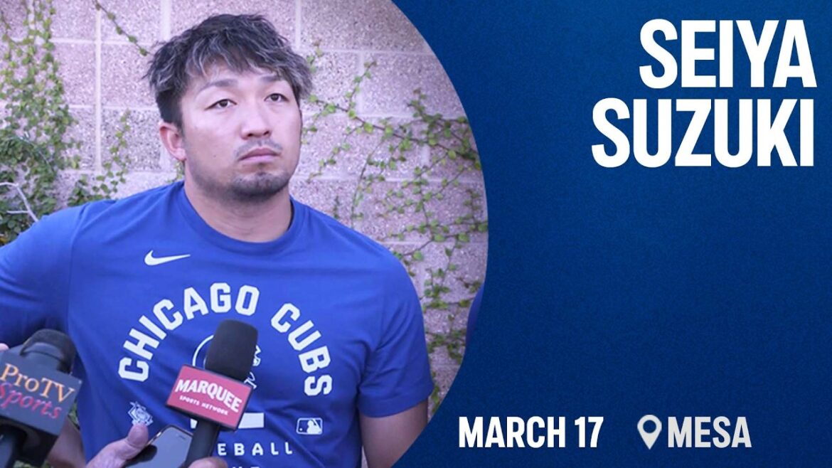 Le cogneur des Cubs Seiya Suzuki reste optimiste après une blessure au PCL lors de la Classique mondiale de baseball