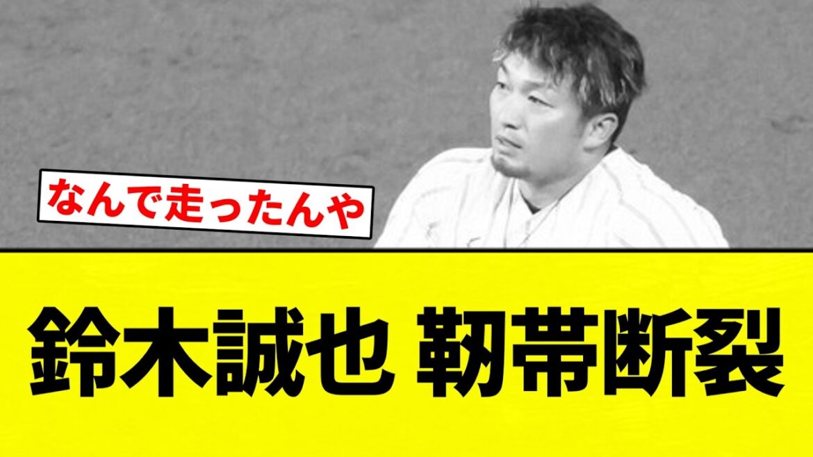 [C'est rompu ! ]Rupture du ligament Seiya Suzuki[Collection de réactions de baseball professionnel][fil 2ch][Nan G]
