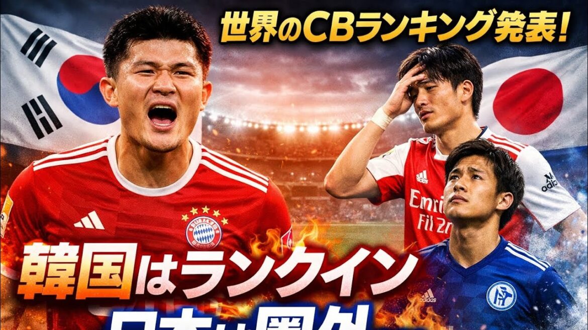 La Corée prend le monde d’assaut ! Kim Min-jae devient le premier CB, et le Japon est contre toute attente hors de portée...