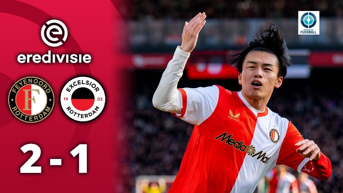 Sterling raccroche ! Ueda fait tourner le derby en 85 secondes | Feyenoord Rotterdam - Excelsior Rotterdam