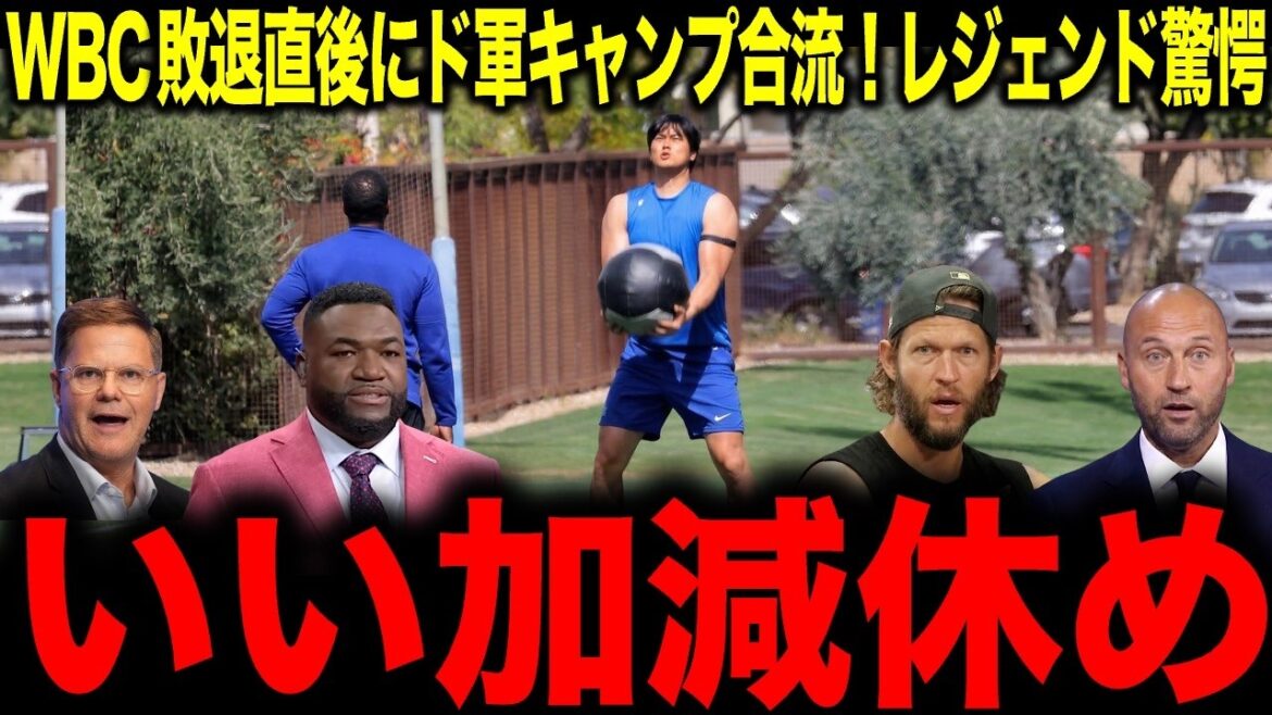 [Shohei Otani]Commence l'entraînement au camp des Dodgers avec hâte même après avoir perdu en quarts de finale WBC... La légende est étonnée de son stoïcisme