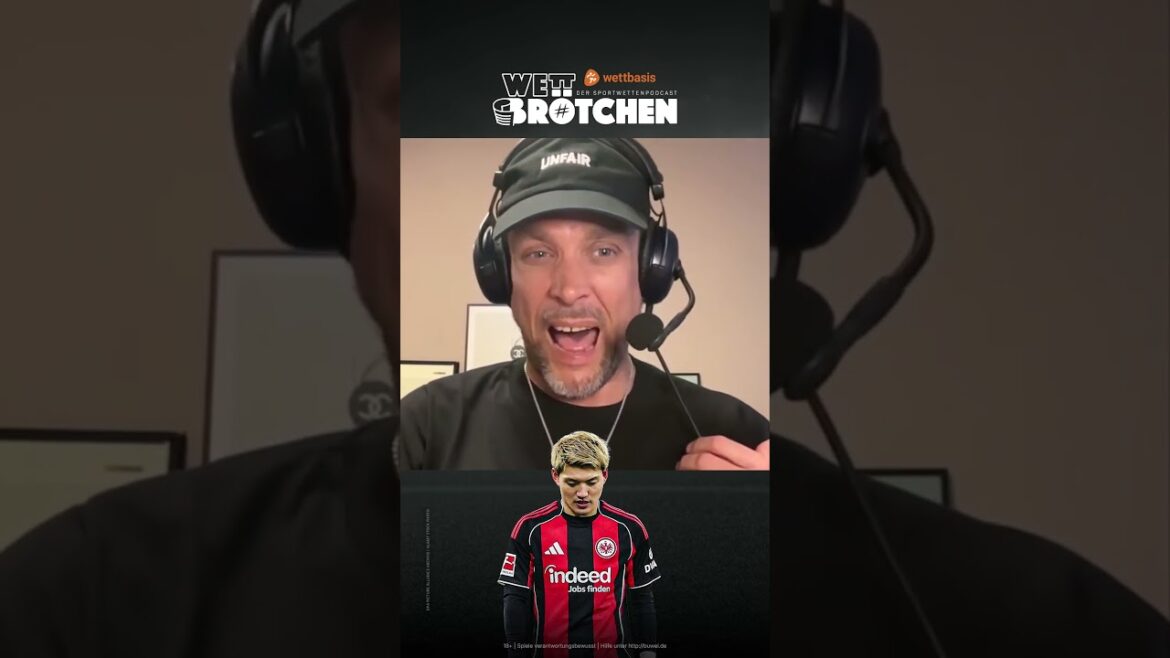 Tout le monde peut-il y aller sauf Ritsu Doan ? ⚽️ Basti est en difficulté avec l'Eintracht #sge #bundesliga