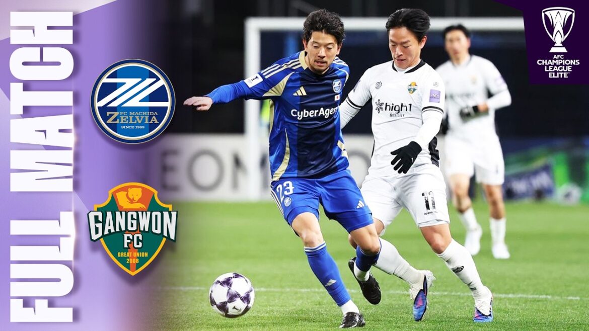 FC Machida Zelvia 🇯🇵 contre Gangwon FC 🇰🇷 | Match complet | Ligue des Champions AFC Élite™ 2025/26 FC Machida Zelvia 🇯🇵 contre Gangwon FC 🇰🇷 | Match complet | Ligue des Champions AFC Élite™ 2025/26