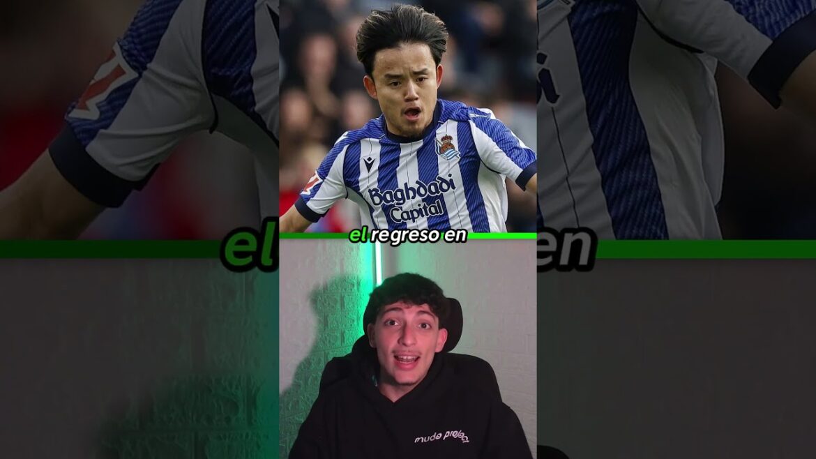 Take Kubo est de retour...❗ Atteindra-t-il la finale de Coupe avec la Real Sociedad ? 👀🔥⚽
