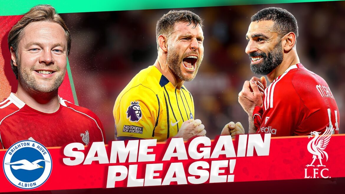 ENCORE LA MÊME S'IL VOUS PLAÎT ! | Brighton contre Liverpool | Aperçu du match | AGT