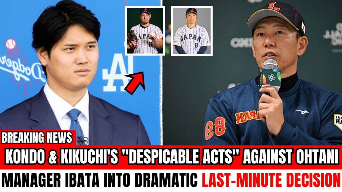 OUTRAGE : Kondo et Kikuchi franchissent la ligne avec Ohtani – La punition d'Ibata envoie des ondes de choc