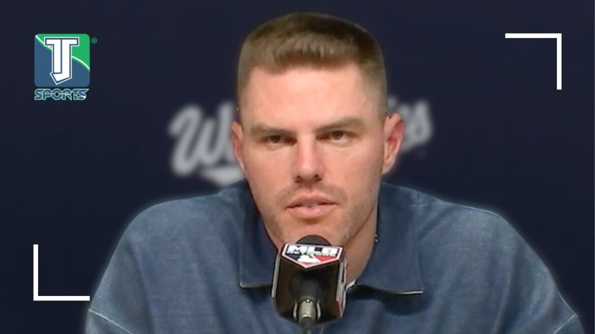 Freddie Freeman APPELLE Shohei Ohtani une « LICORNE » alors que le lanceur japonais se prépare à COMMENCER le match 4 Freddie Freeman APPELLE Shohei Ohtani une « LICORNE » alors que le lanceur japonais se prépare à COMMENCER le match 4