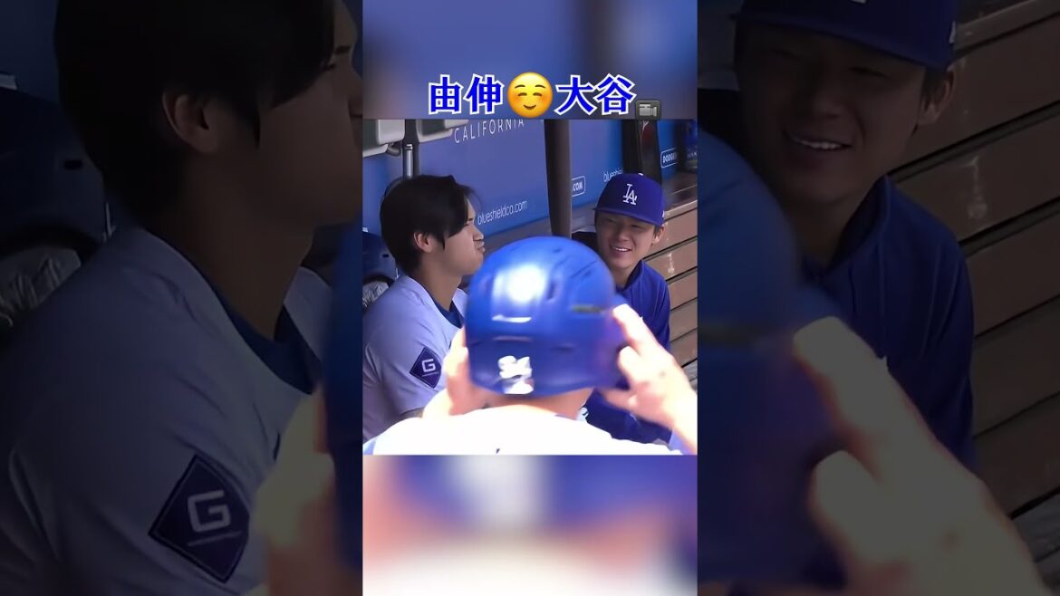 [Dodgers]Le lien précieux entre Shohei Otani et Yoshinobu Yamamoto. Les meilleurs sourires et l’amitié que vous puissiez voir les uns à côté des autres.