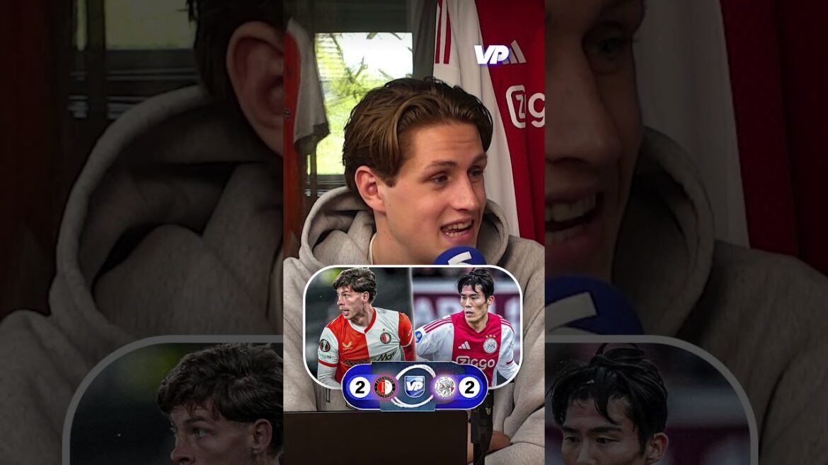 ⚔️ Les joueurs de Feyenoord contre l'Ajax s'affrontent ↔️ #feyenoord #ajax