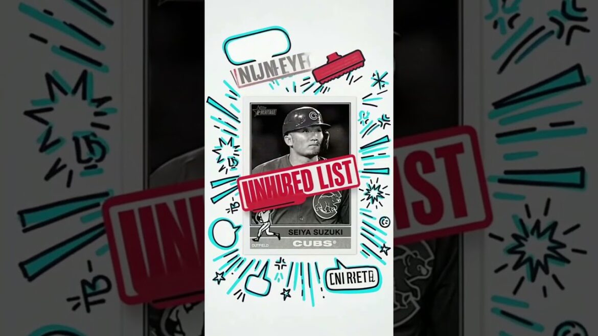 Une blessure à la Classique mondiale de baseball vient de coûter aux Cubs leur voltigeur droit… Une blessure à la Classique mondiale de baseball vient de coûter aux Cubs leur voltigeur droit...