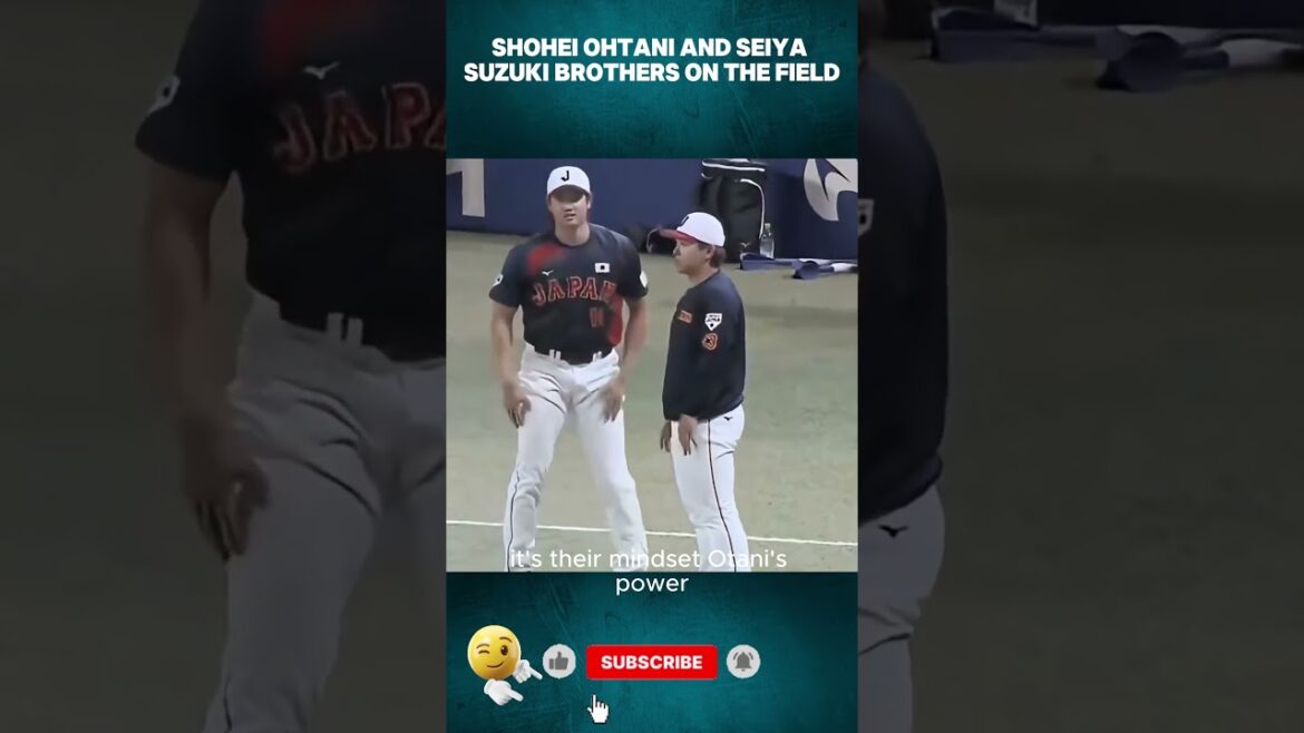 #ShoheiOhtani #SeiyaSuzuki #ClassmateDuo #SamuraiJapan #WBC2026 #Équipe nationale du Japon #ShoheiOhtani #SeiyaSuzuki #ClassmateDuo #SamuraiJapan #WBC2026 #Équipe nationale du Japon