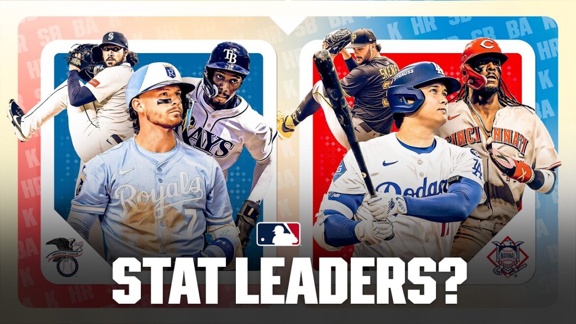 Leaders statistiques projetés de la MLB pour 2026 (Bobby Witt Jr., Aaron Judge, Shohei Ohtani et plus !)