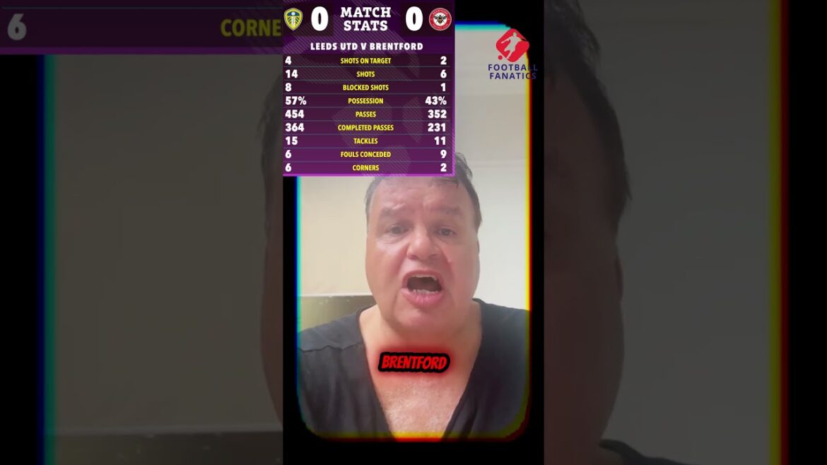 Leeds United 0-0 Brentford | Impasse à Elland Road alors que les deux parties luttent pour percer