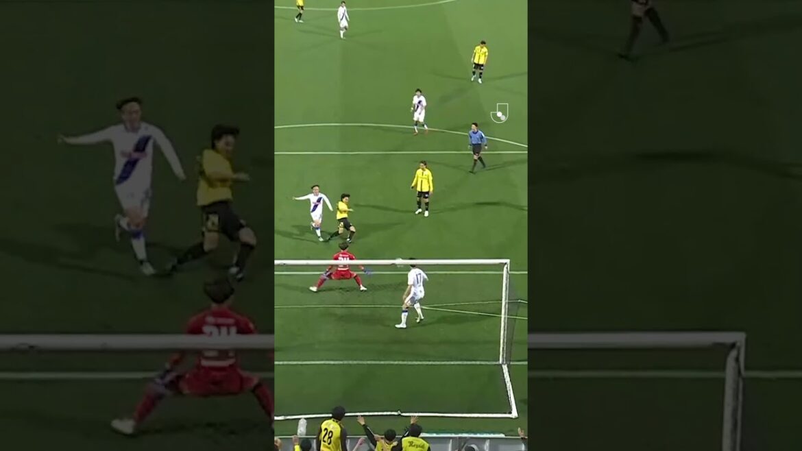 Dégagement sur la ligne de but de Kenta Itakura🐉🔥