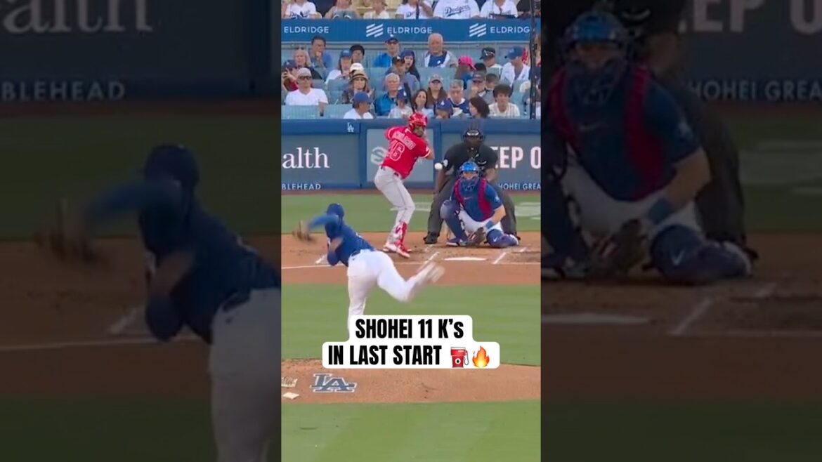 Shohei Ohtani déjà en forme à la mi-saison 🔥 (via @MLB, Spectrum SportsNet)